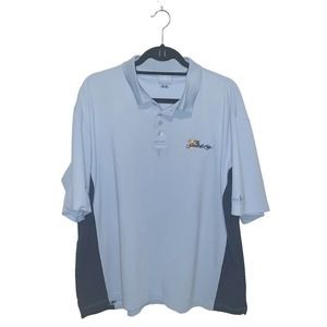 Weir Golf Premium Masters Golf Polo Tee Men's Blue XL
